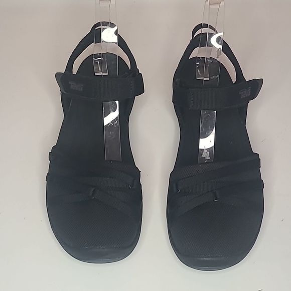 Teva 85 WOMEN'S TIRRA Close Toed Sandal Black Size 7M - Picture 2 of 12